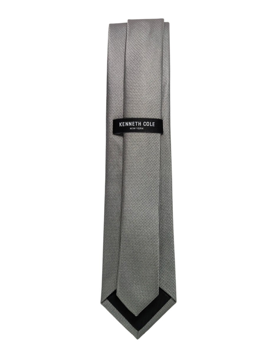 Corbata regular de seda estampado gráfico para hombre 3