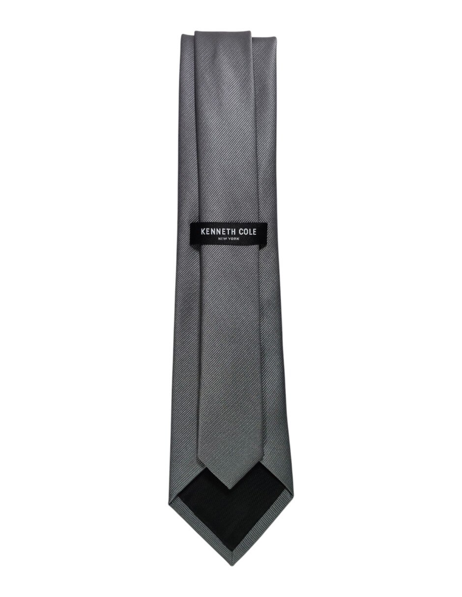 Corbata regular de seda estampado gráfico para hombre 3