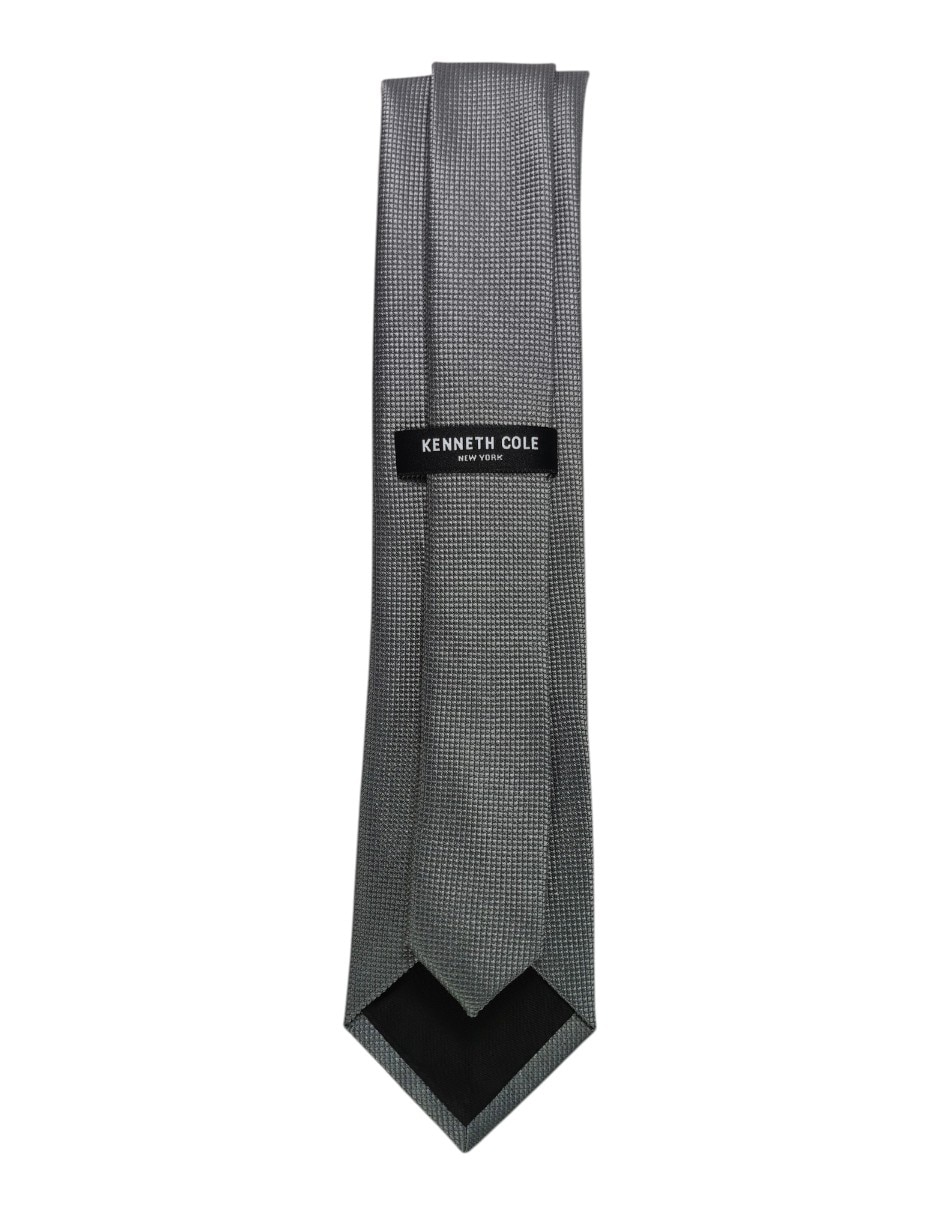 Corbata regular de seda estampado gráfico para hombre 2