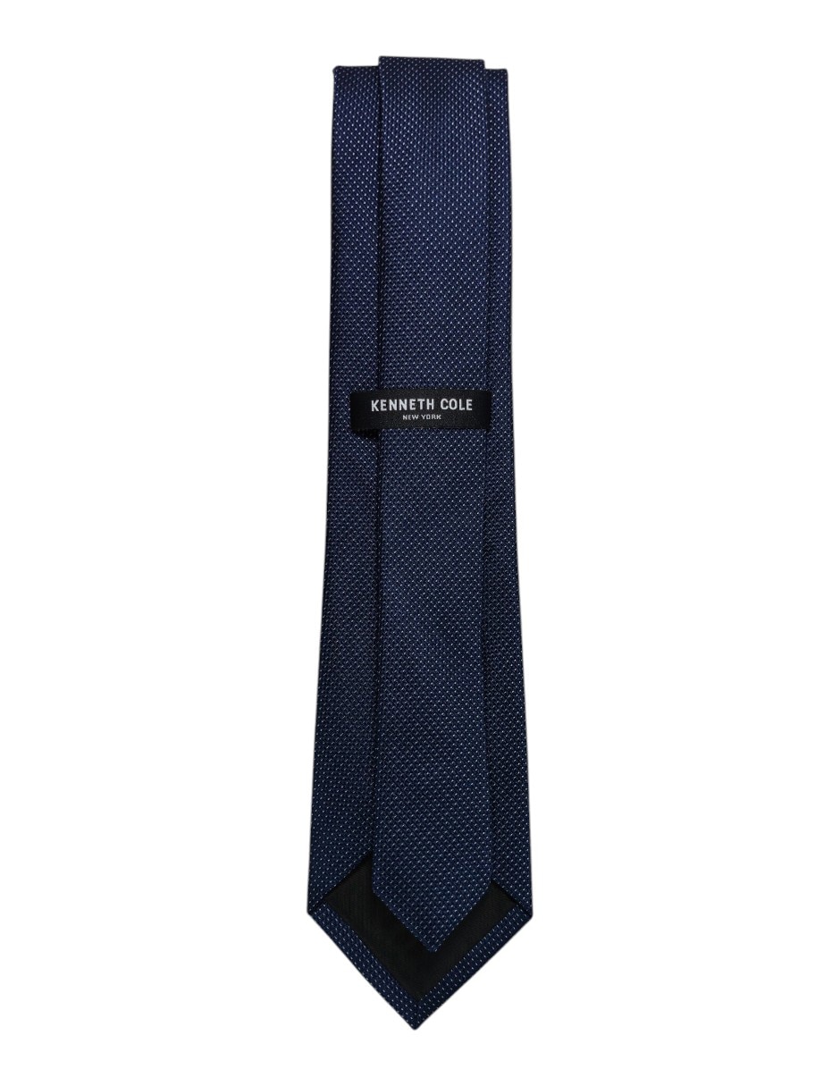 Corbata regular de seda estampado gráfico para hombre 2