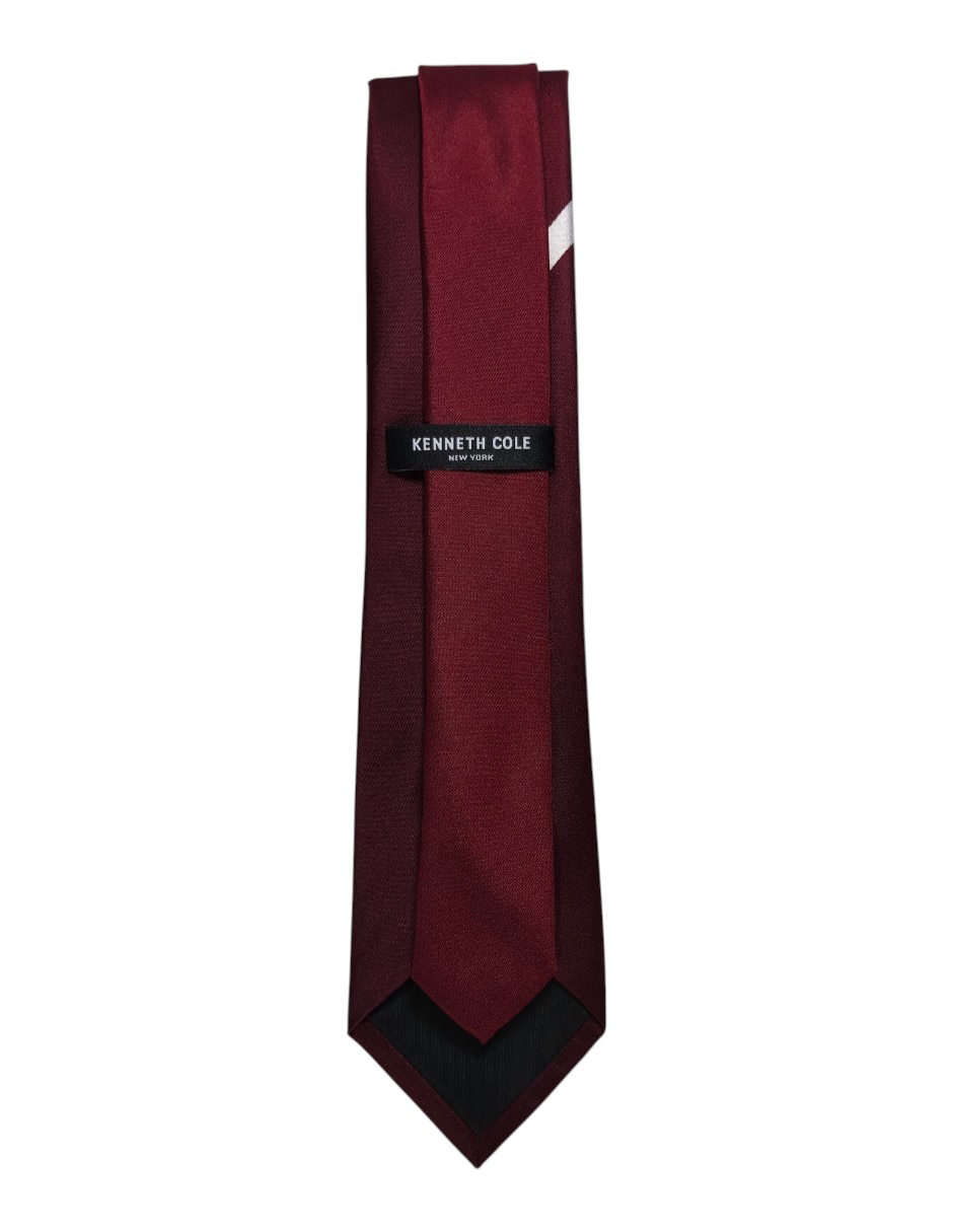 Corbata regular de seda estampado a rayas para hombre 3