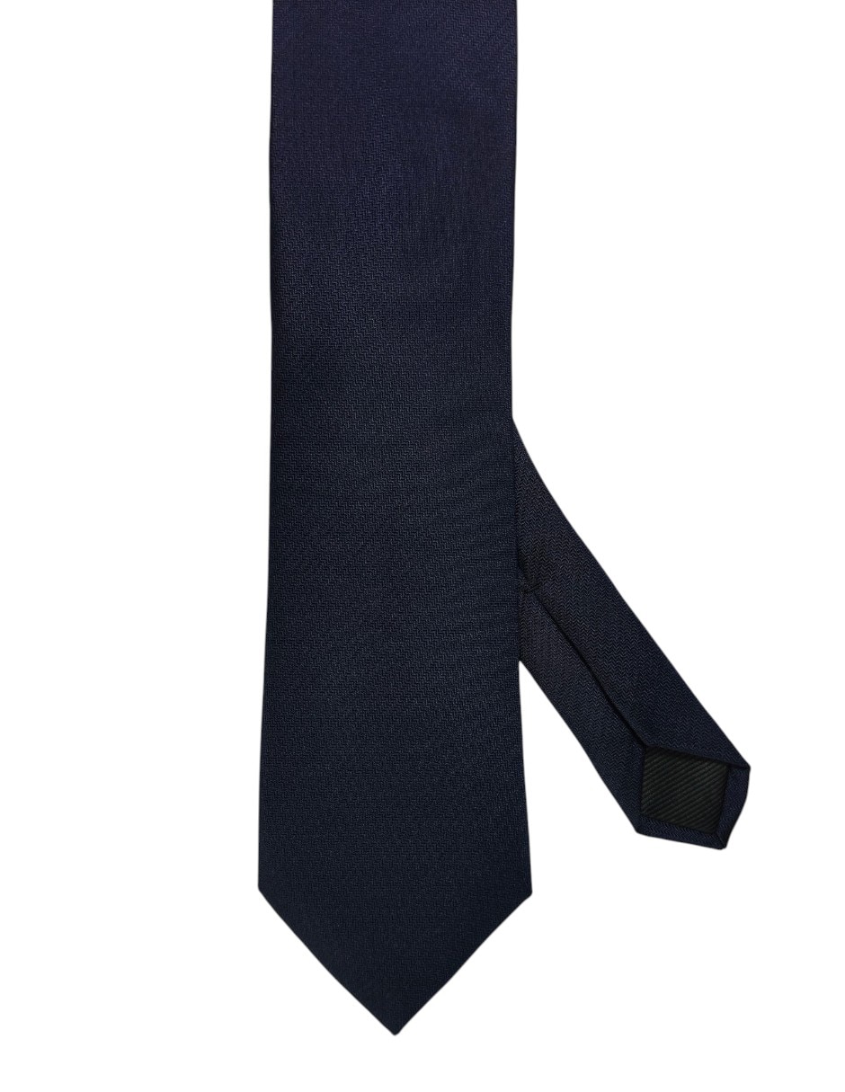 Corbata regular de seda para hombre