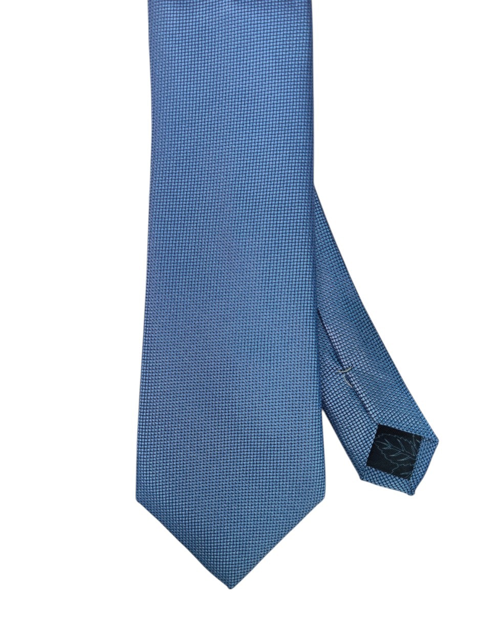 Corbata regular de seda estampado gráfico para hombre