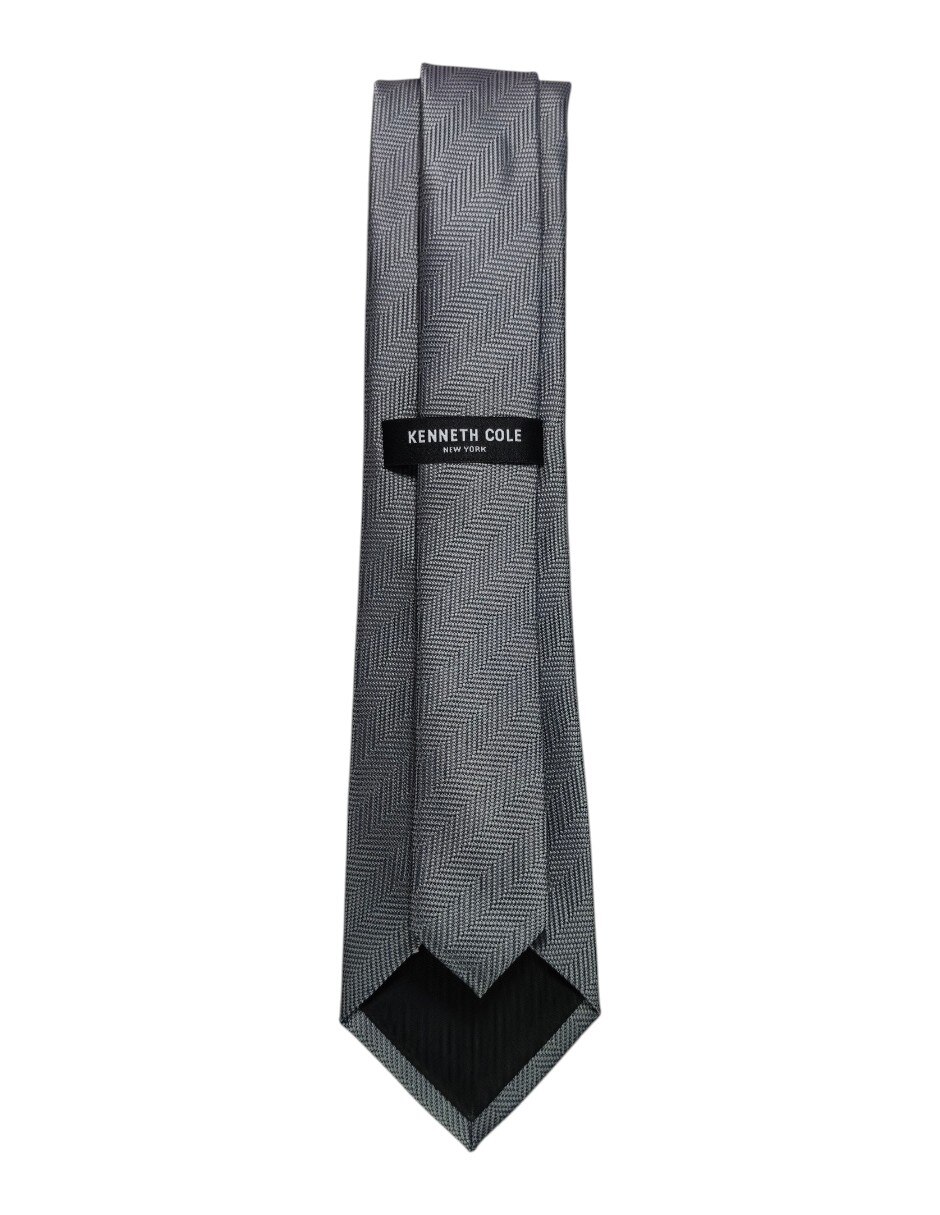 Corbata regular de seda estampado gráfico para hombre 3