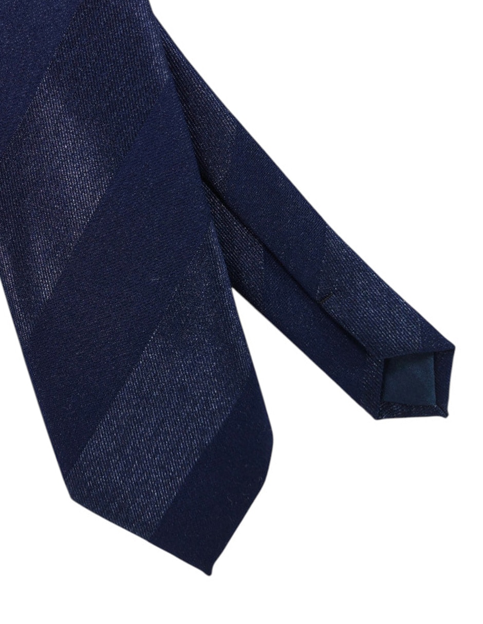 Corbata regular estampado a rayas para hombre 3
