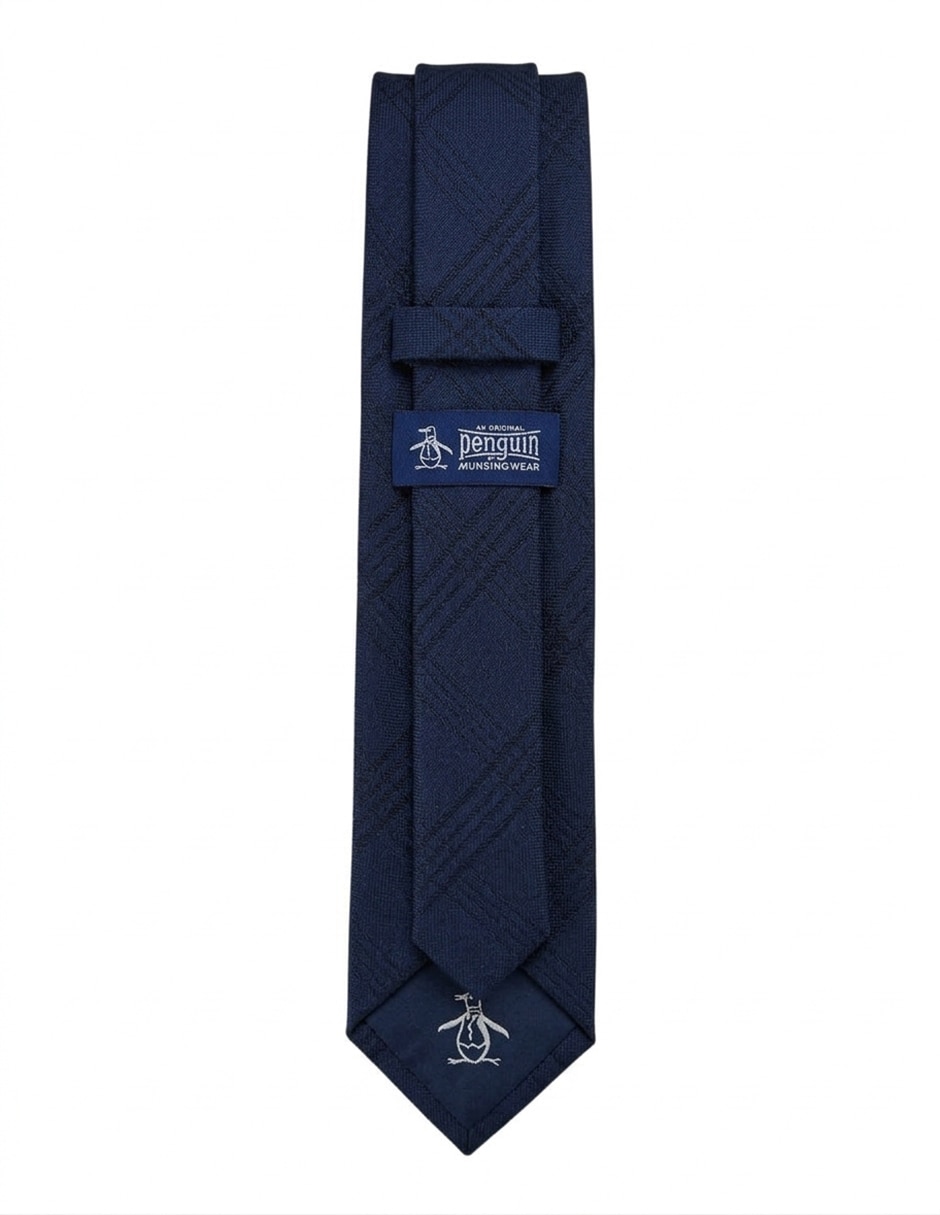 Corbata regular estampado a cuadros para hombre 3