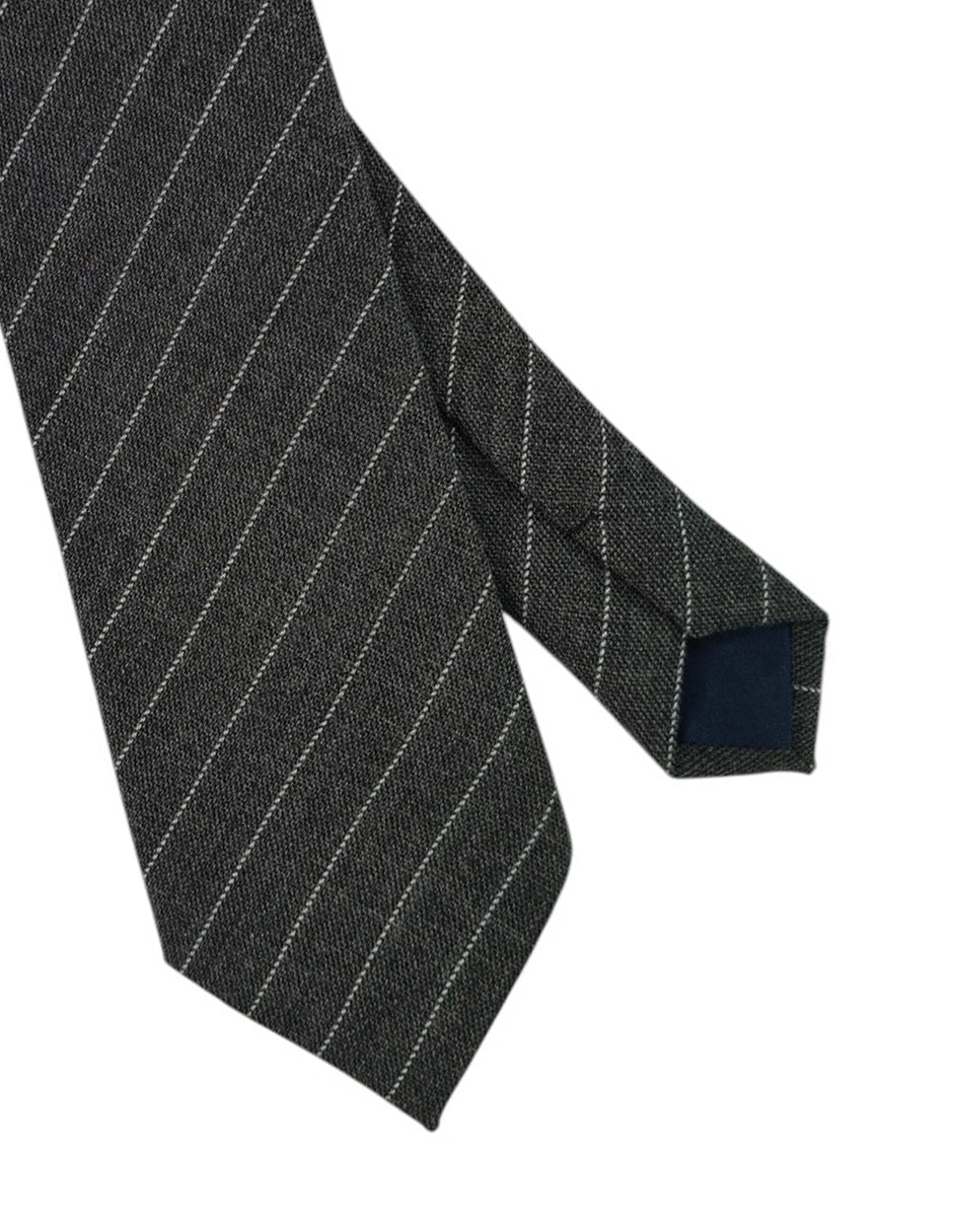 Corbata regular estampado a rayas para hombre 2