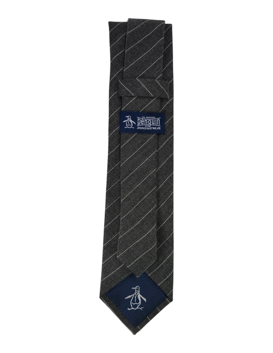 Corbata regular estampado a rayas para hombre 3