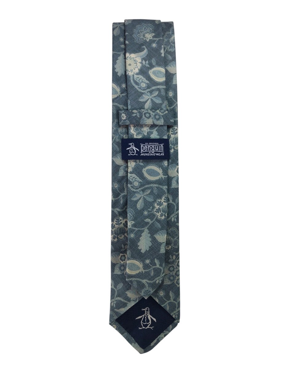 Corbata regular estampado floral para hombre 3