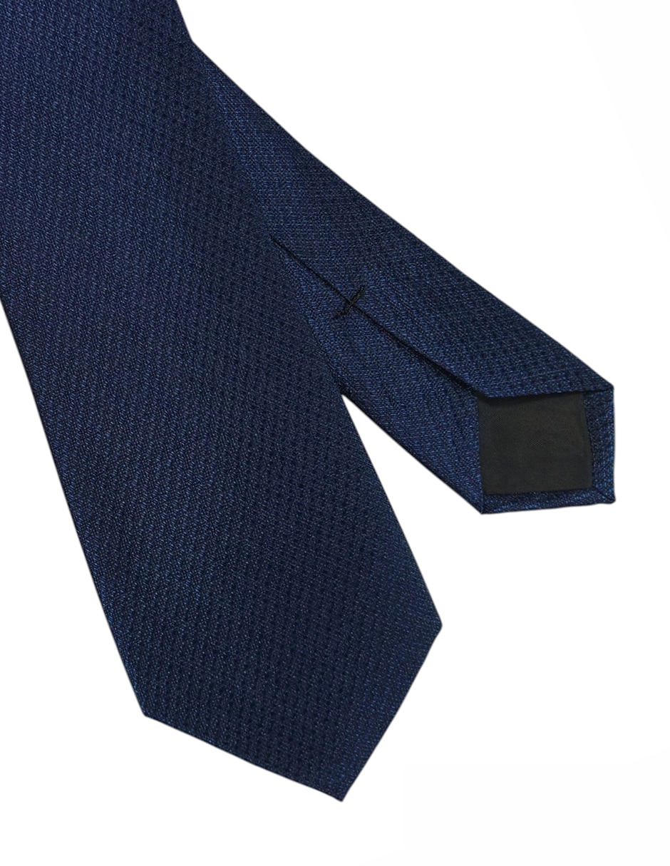 Corbata regular de seda estampado para hombre