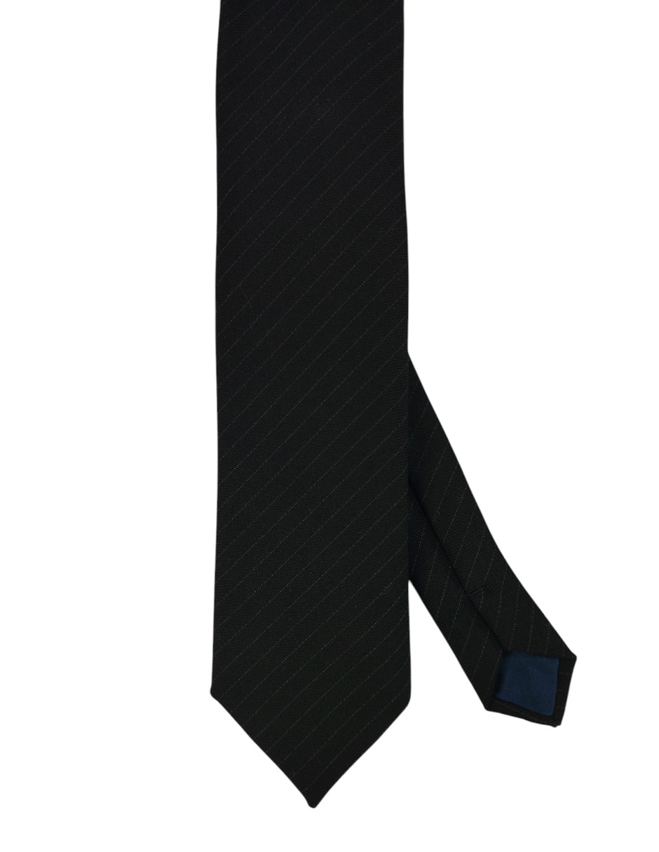 Corbata regular estampado a rayas para hombre 1