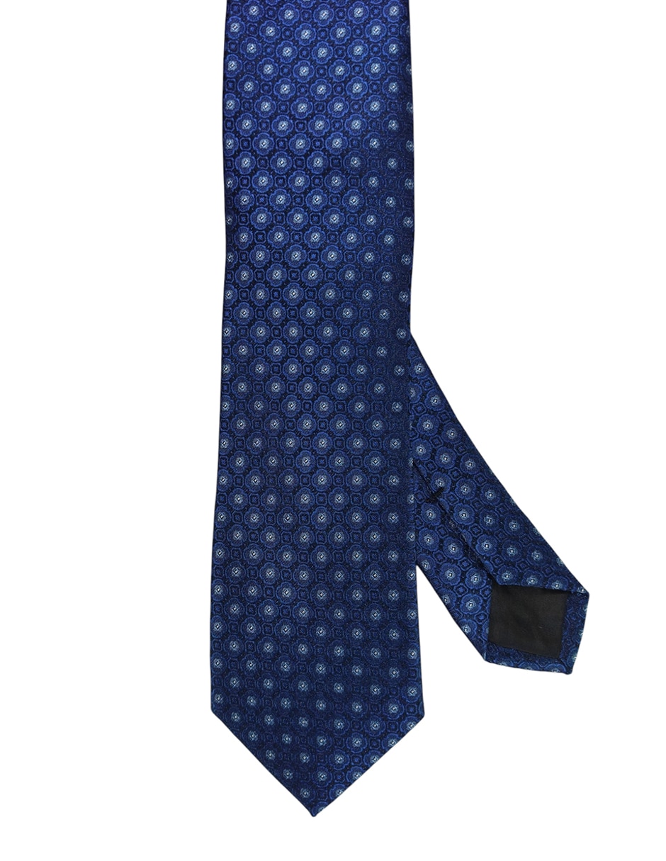 Corbata regular de seda estampado floral para hombre Corbata regular de seda estampado floral para hombre