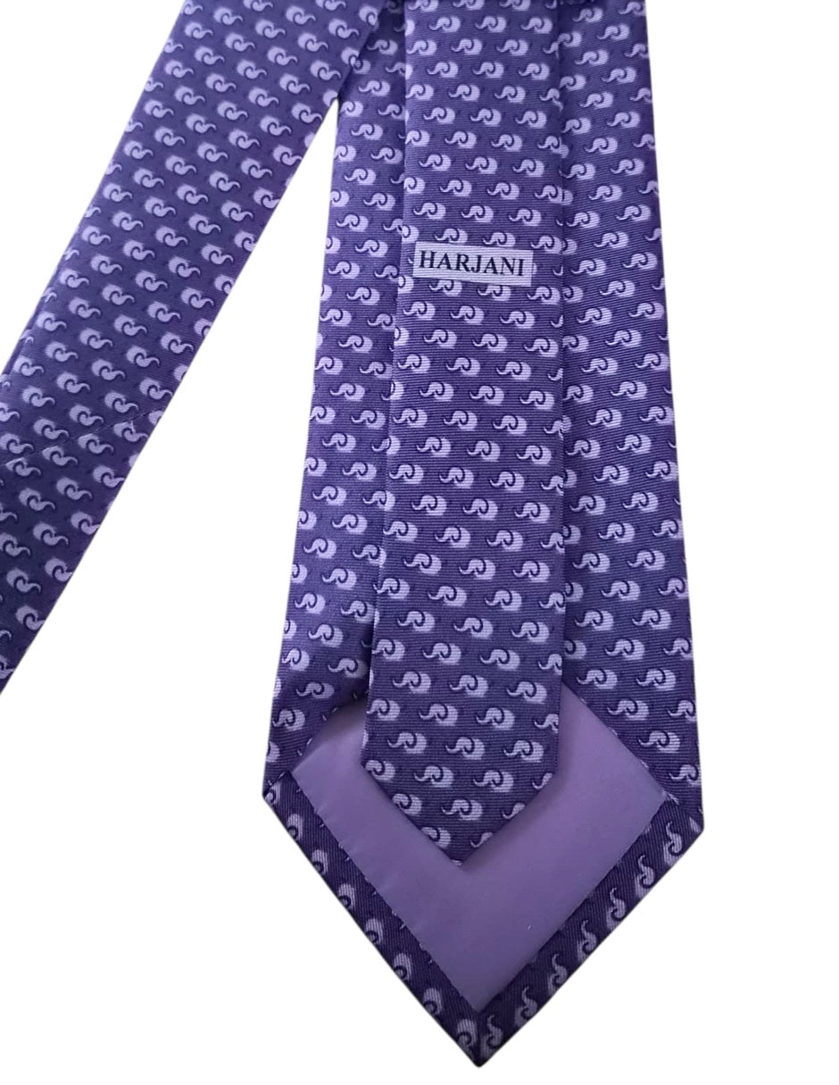 Corbata regular de seda estampado diferentes diseños para hombre 10