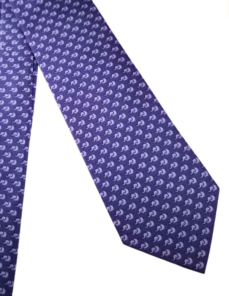 Corbata regular de seda estampado diferentes diseños para hombre 6