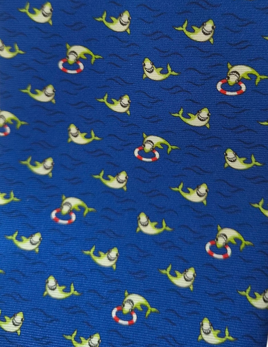 Corbata regular de seda estampado diferentes diseños para hombre 4