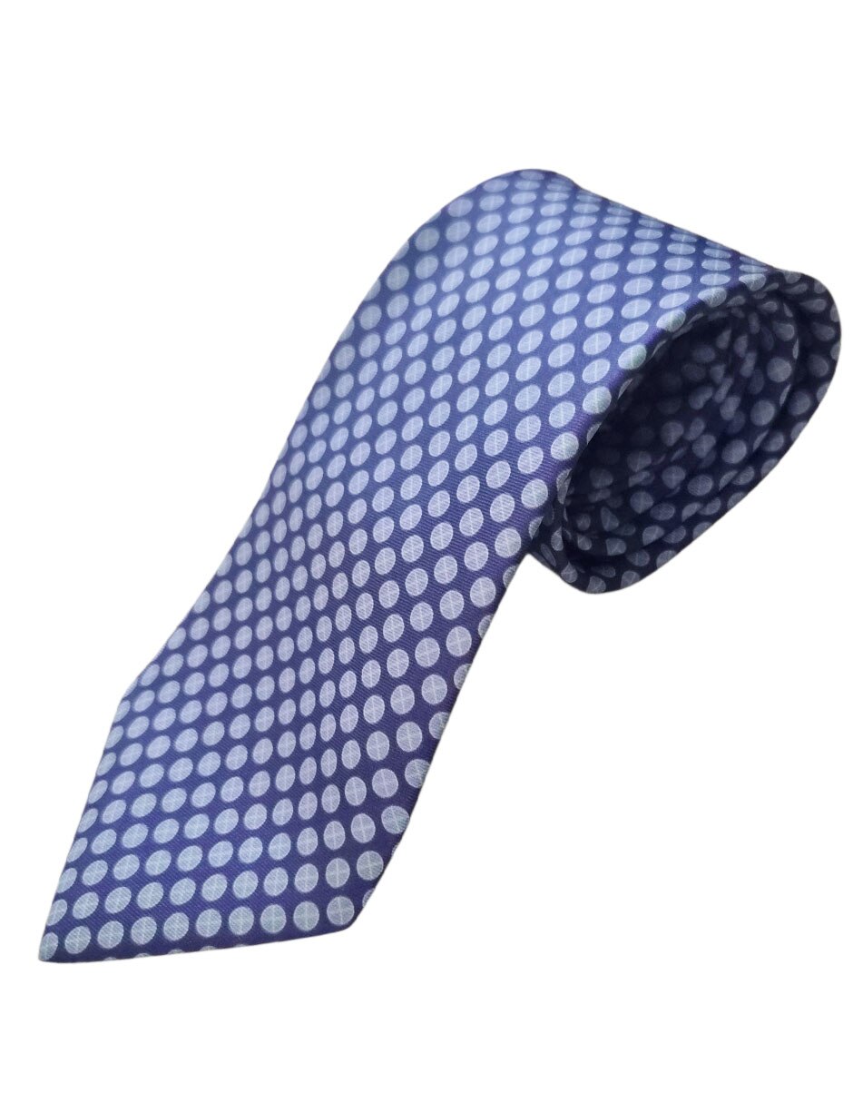 Corbata regular de seda estampado diferentes diseños para hombre 7