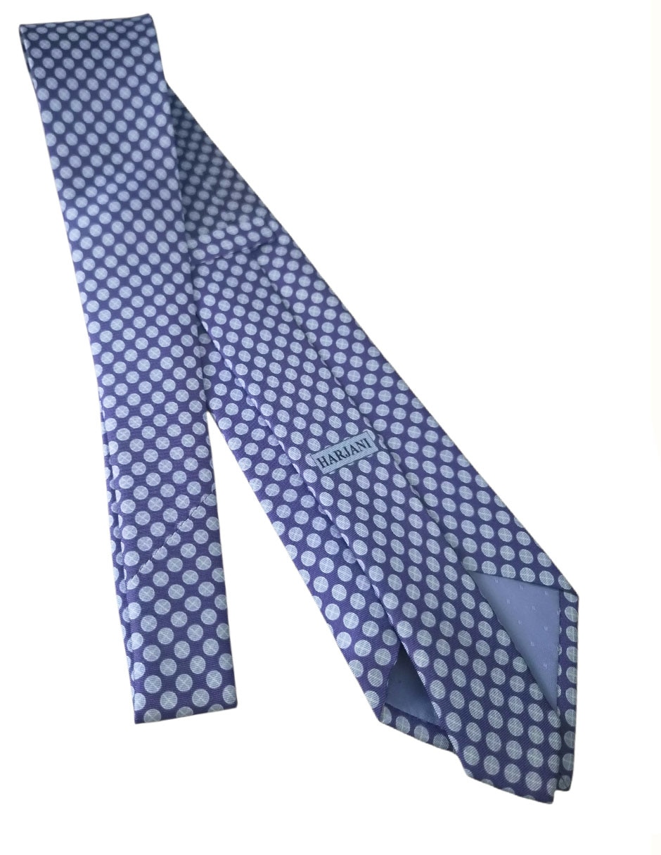 Corbata regular de seda estampado diferentes diseños para hombre 3