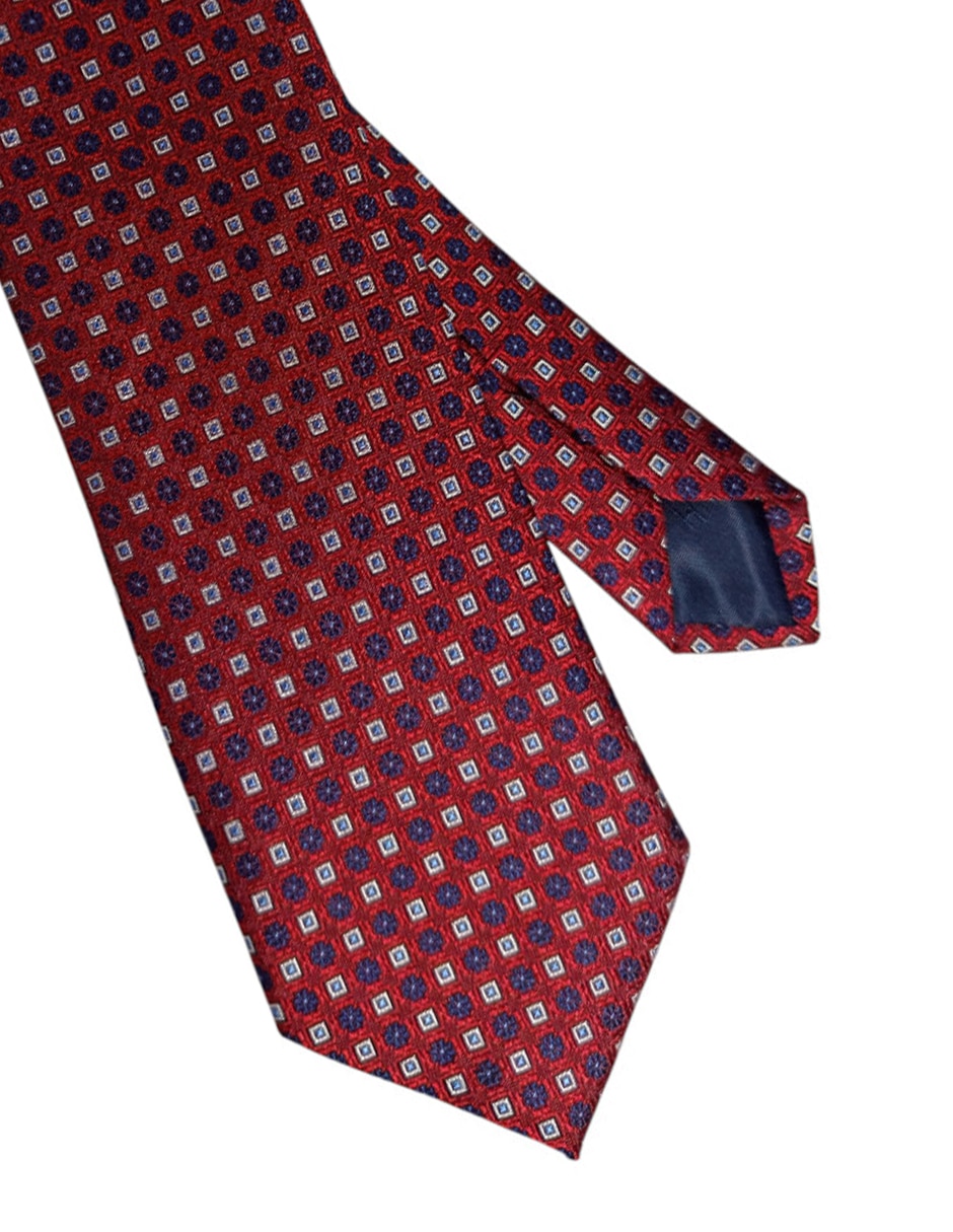 Corbata Regular (6-8.5 cm) de Seda estampado Floral para 3