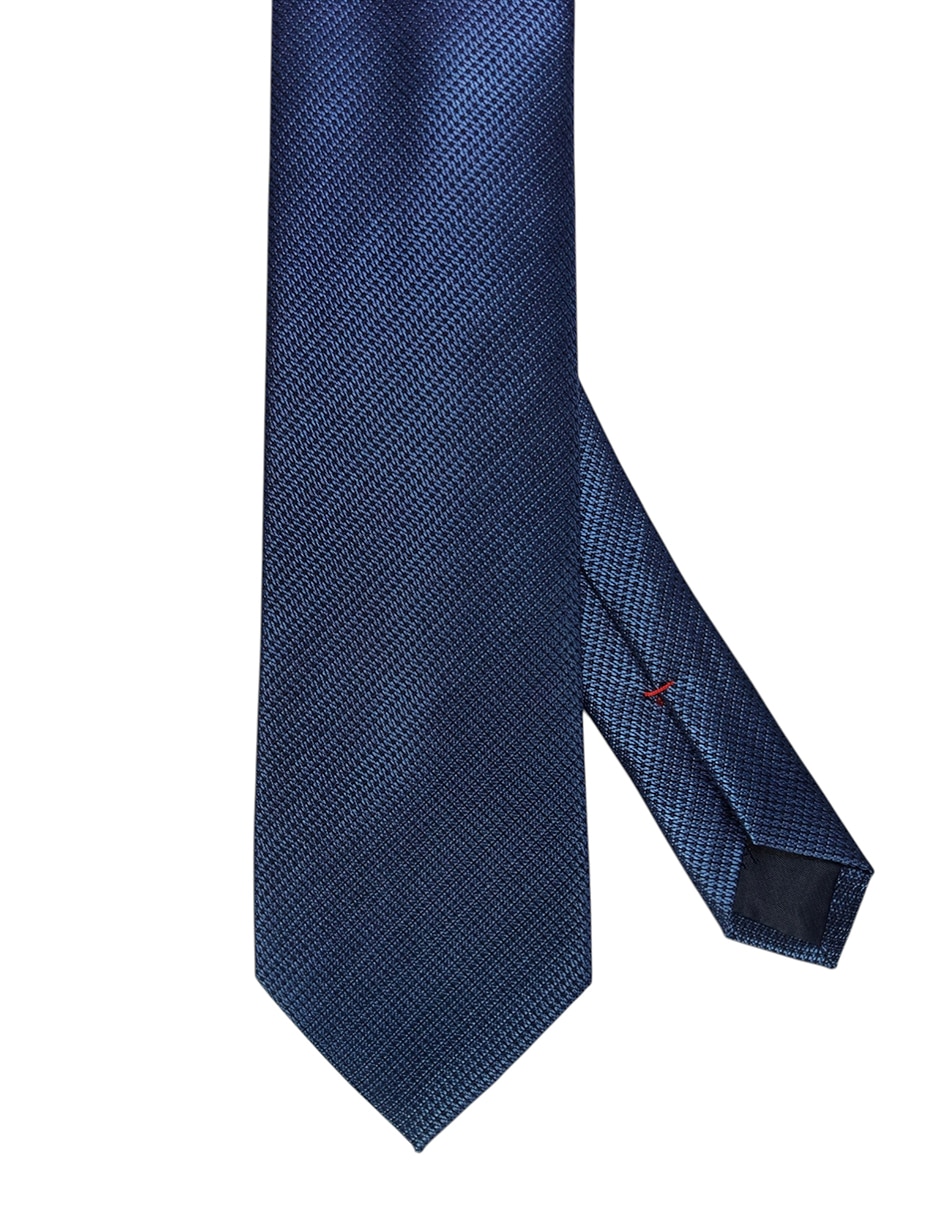 Corbata regular de seda estampado gráfico para hombre