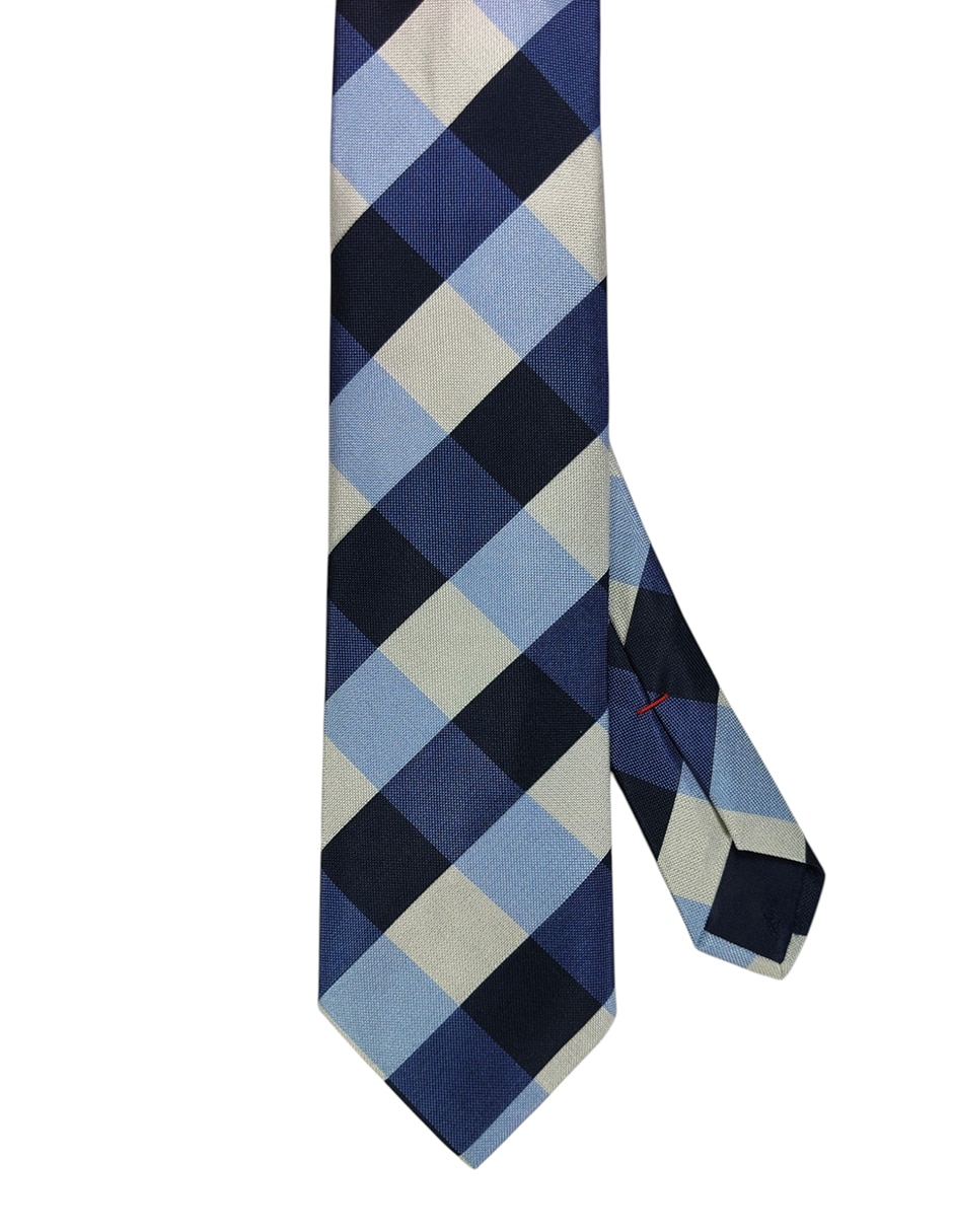 Corbata Regular (6-8.5 cm) de Seda estampado A cuadros para