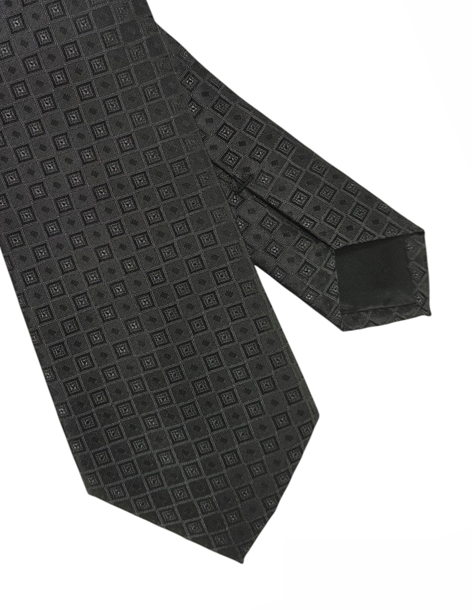 Corbata regular de seda para hombre 2