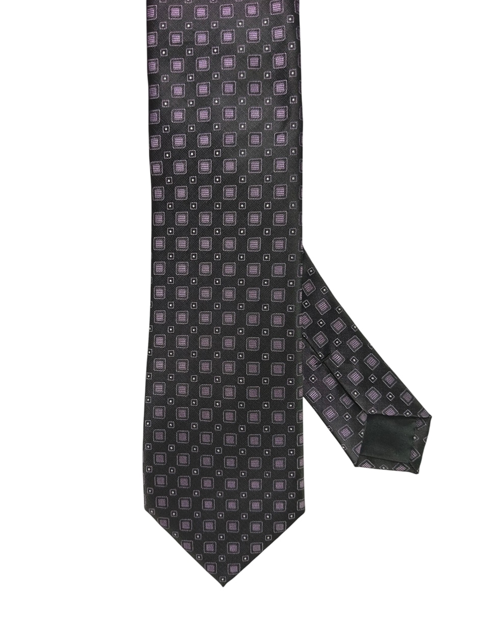 Corbata regular de seda para hombre 1