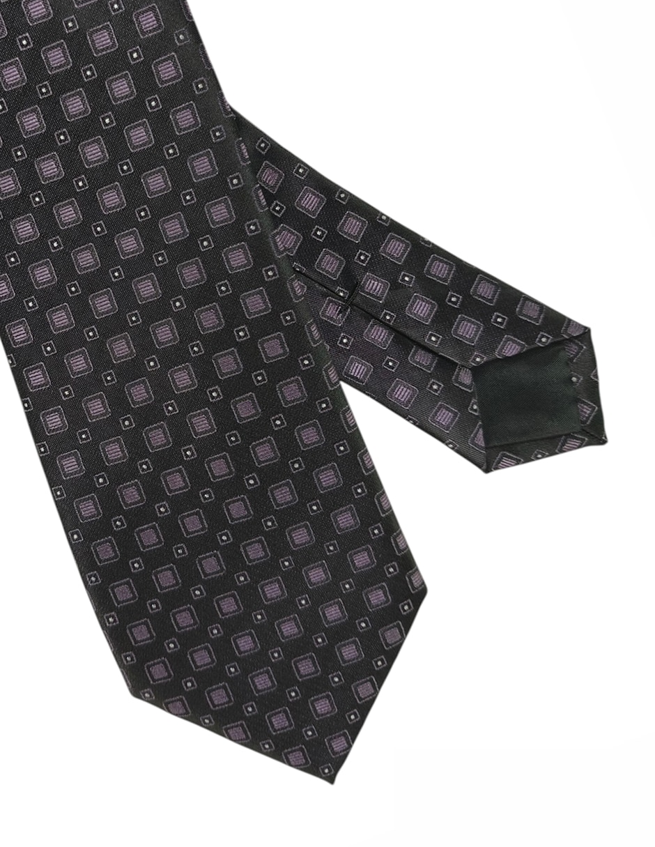 Corbata regular de seda para hombre 3