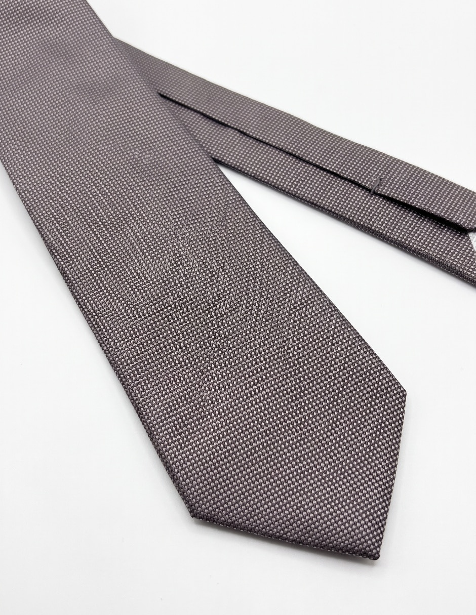 Corbata regular (6-8.5 Cm) de seda Estampado Jacquard para hombre 2