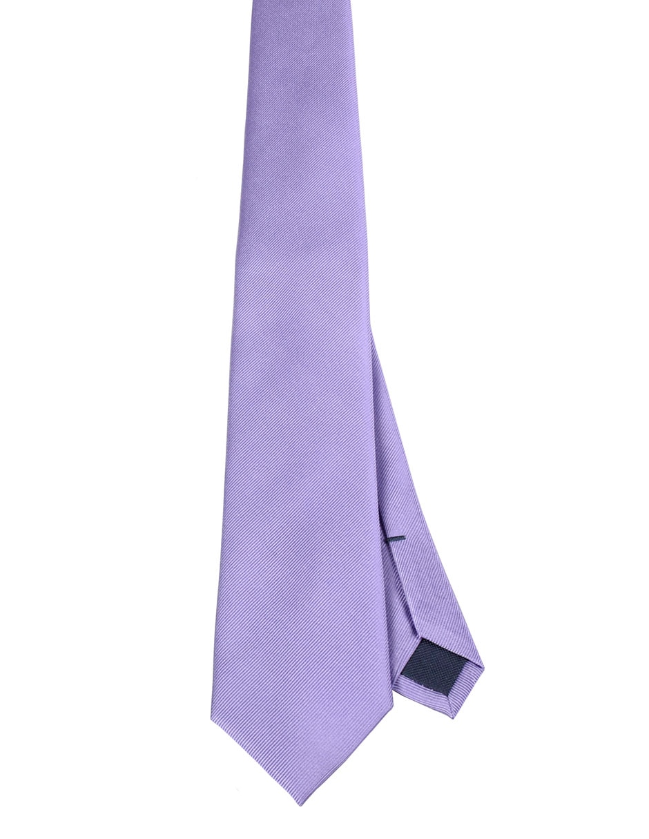 Corbata regular de seda estampado a rayas para hombre