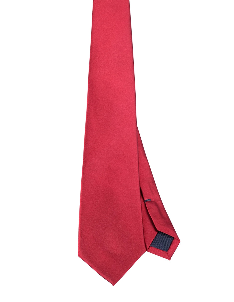 Corbata regular de seda para hombre
