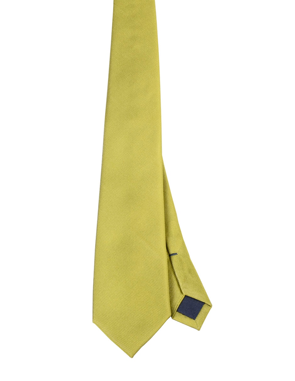 Corbata regular de seda estampado a rayas para hombre