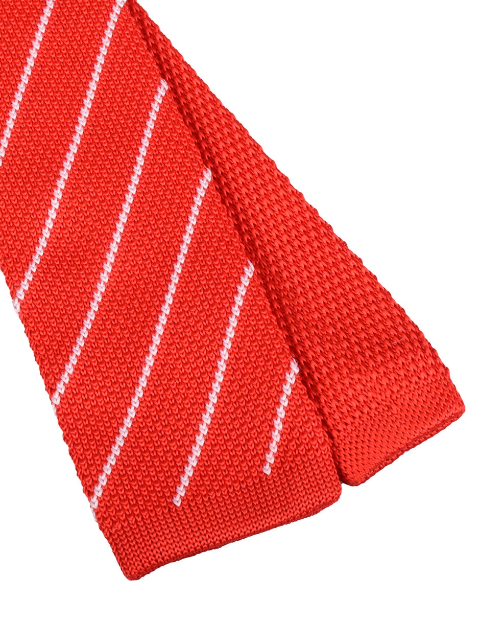 Corbata regular estampado a rayas para hombre 2