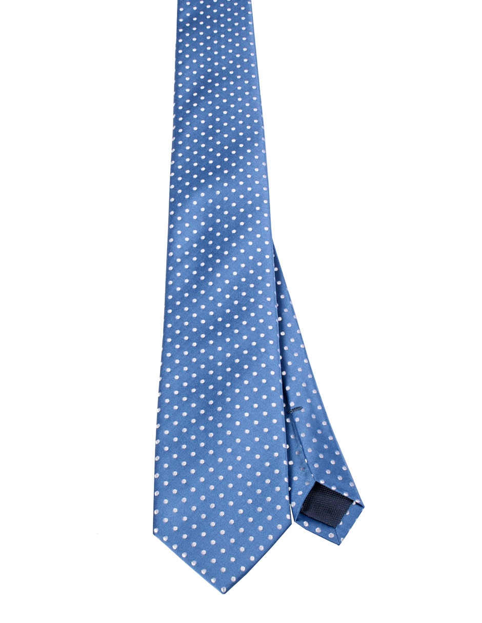 Corbata regular estampado lunares para hombre Corbata regular estampado lunares para hombre