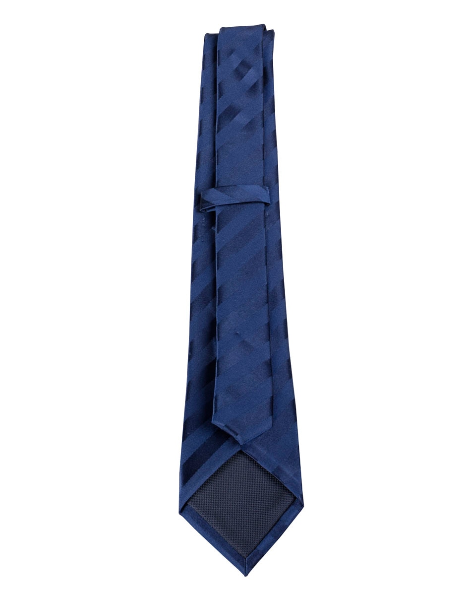 Corbata regular estampado a rayas para hombre 2