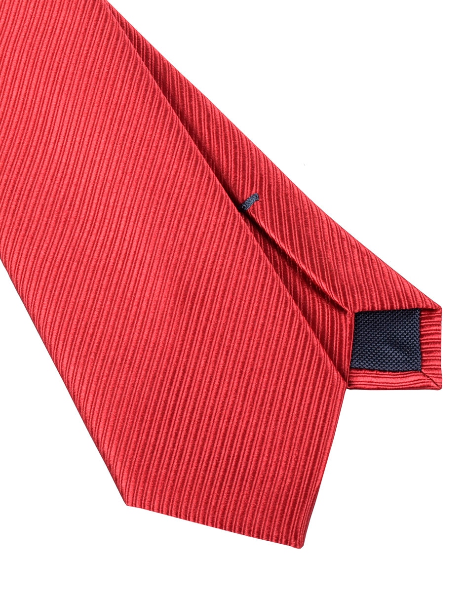 Corbata regular estampado a rayas para hombre 1