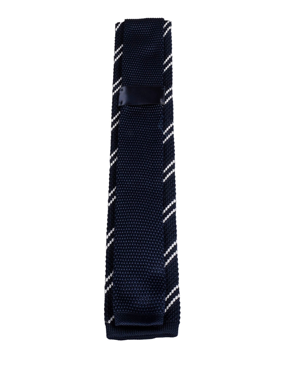 Corbata regular estampado a rayas para hombre 2
