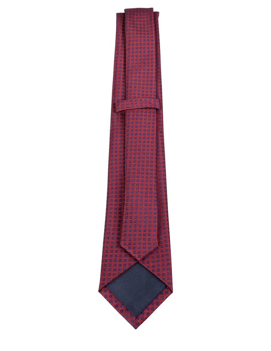 Corbata regular estampado a cuadros para hombre 2