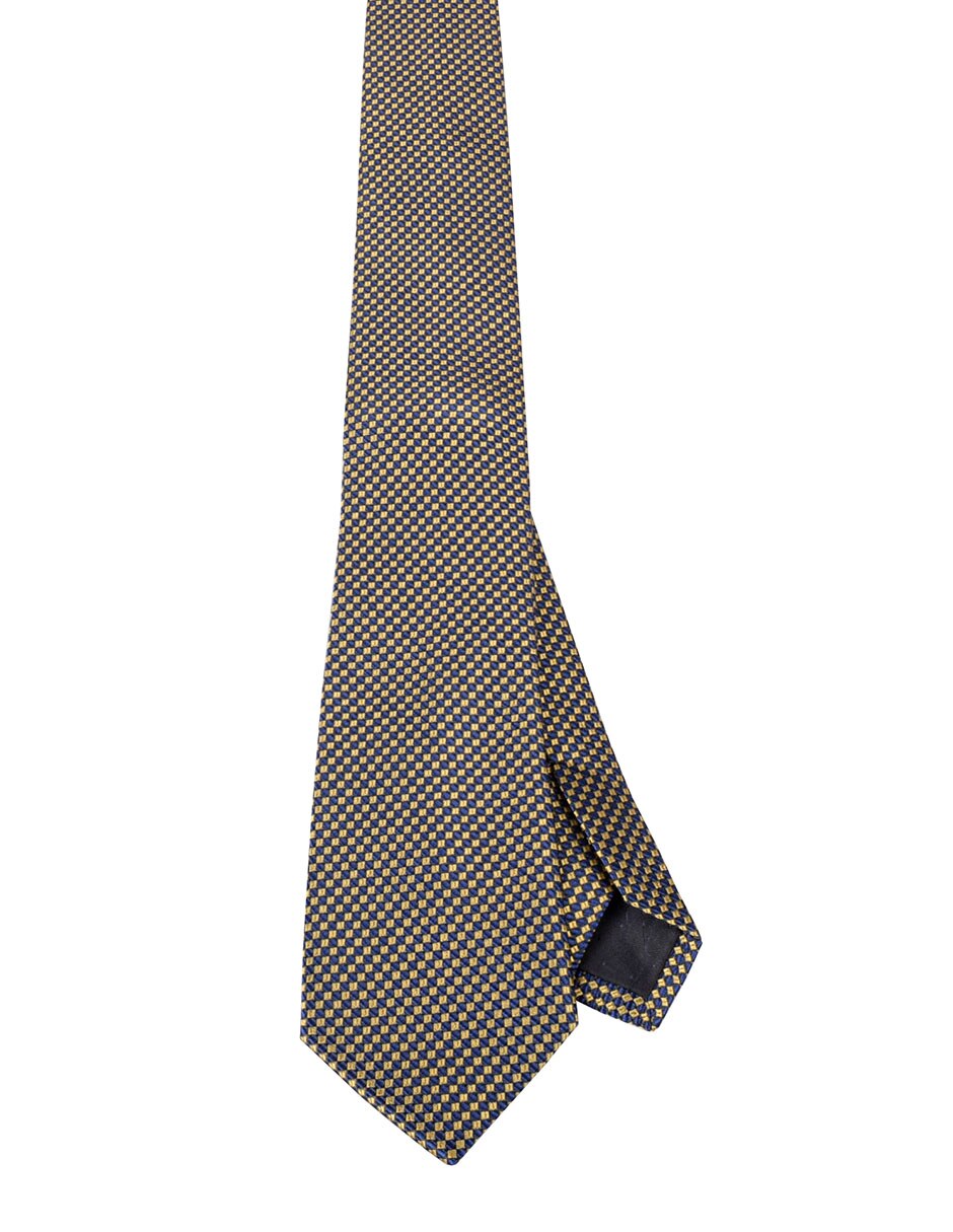 Corbata regular estampado geométrico para hombre 1