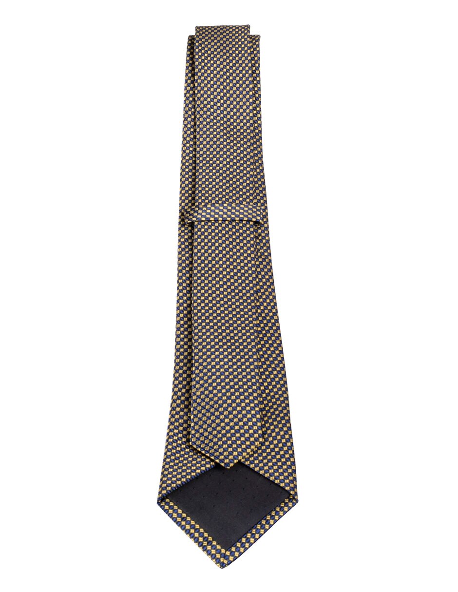 Corbata regular estampado geométrico para hombre 3