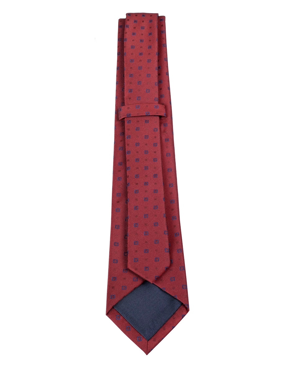 Corbata regular estampado a cuadros para hombre 2
