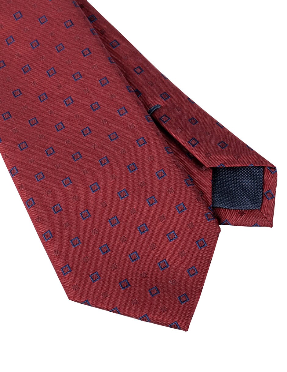 Corbata regular estampado a cuadros para hombre 3