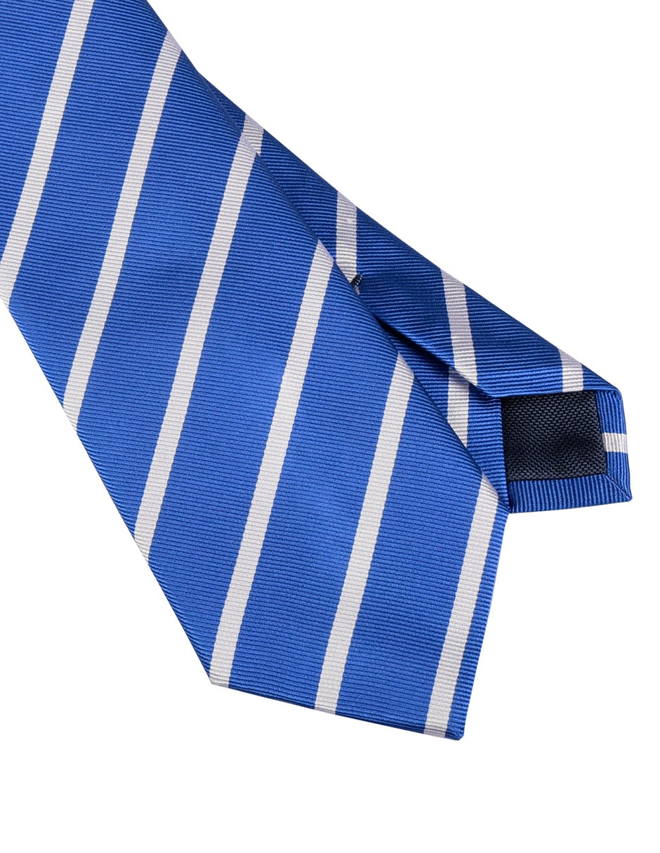 Corbata regular estampado a rayas para hombre 2