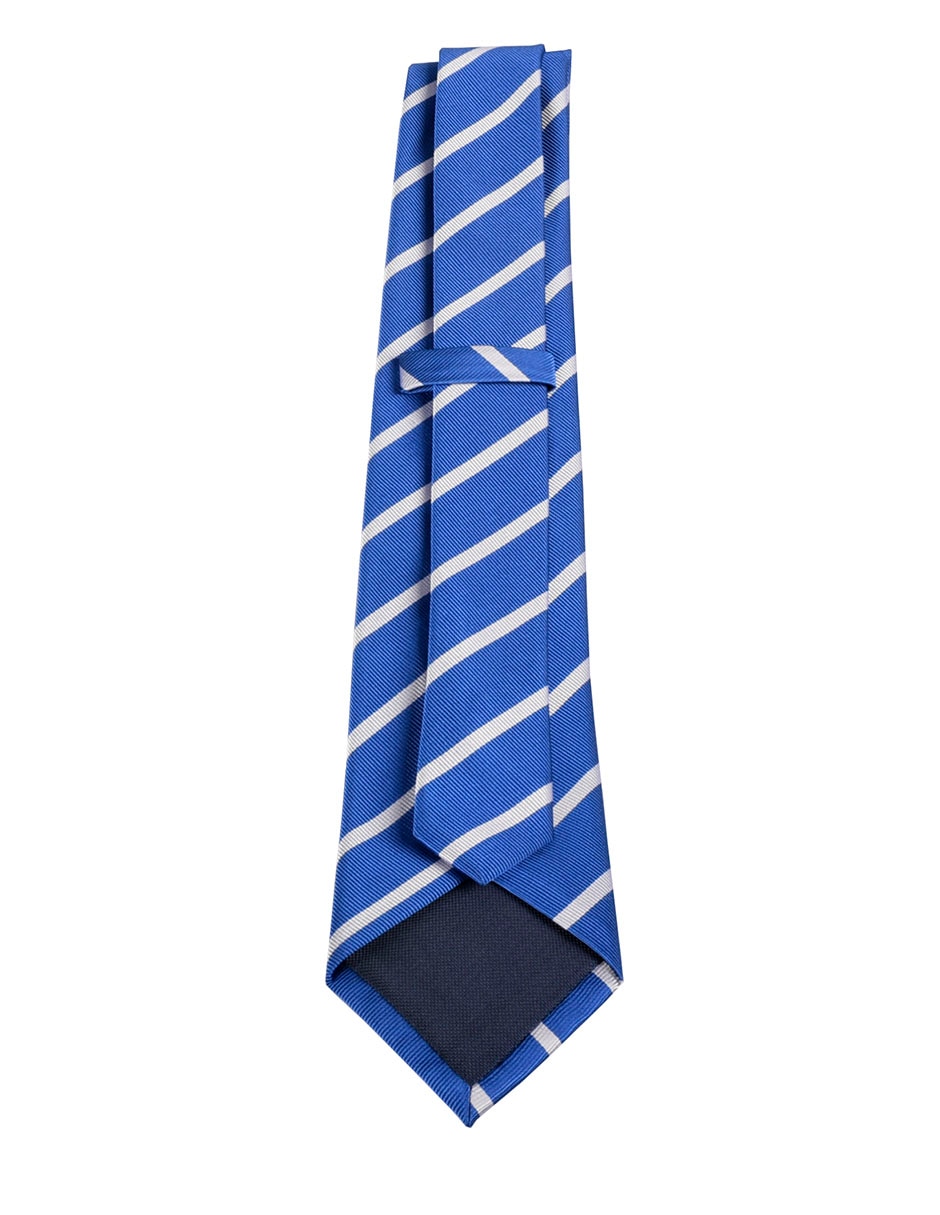 Corbata regular estampado a rayas para hombre 3
