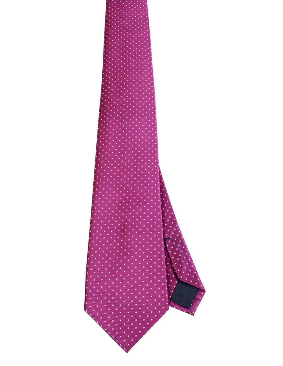Corbata regular estampado lunares para hombre Corbata regular estampado lunares para hombre
