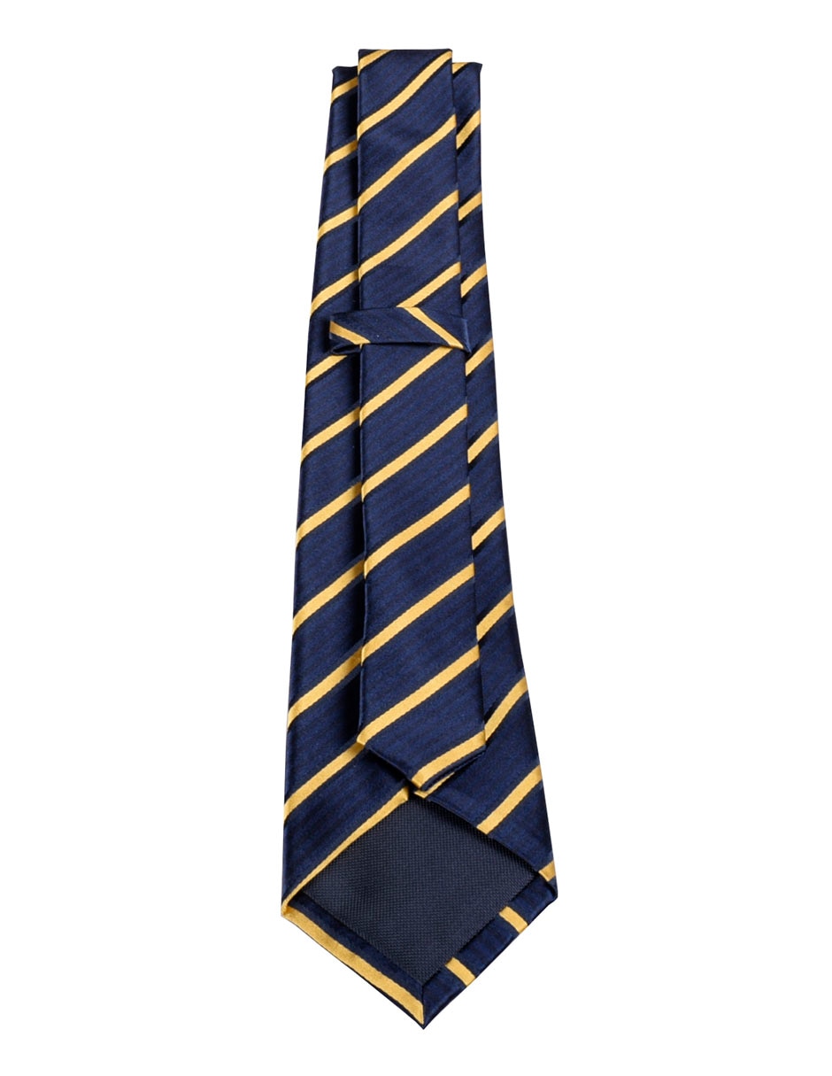 Corbata regular estampado a rayas para hombre 2