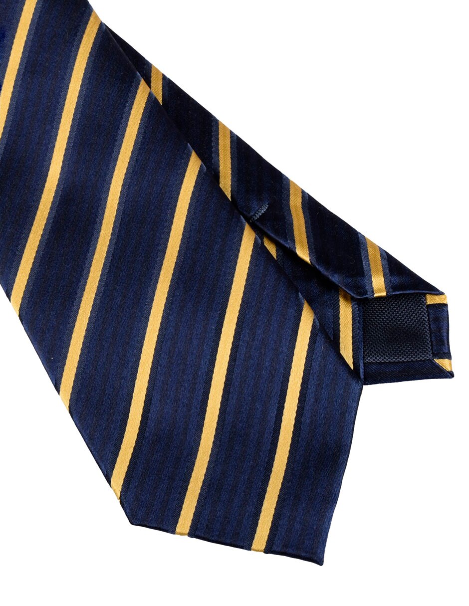 Corbata regular estampado a rayas para hombre 3