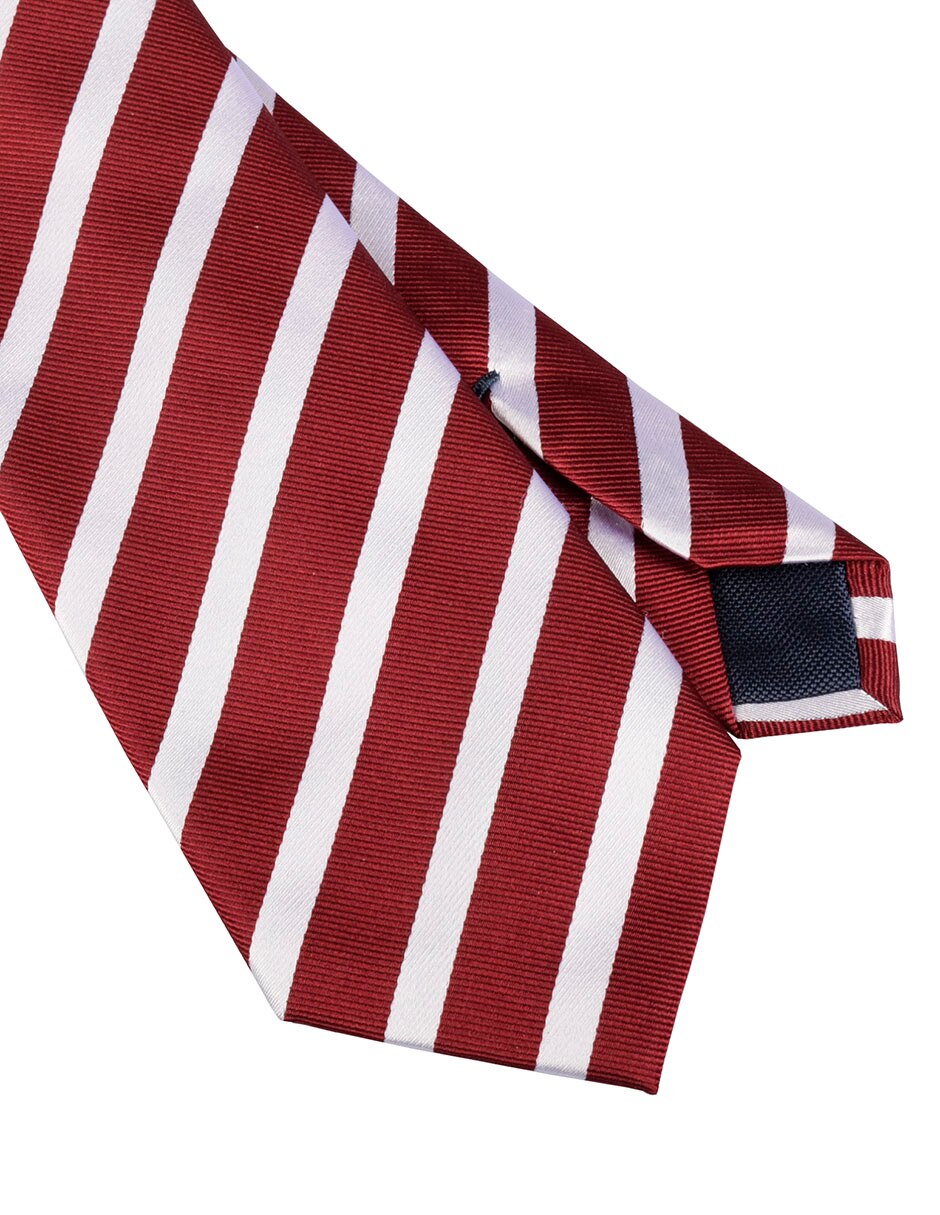 Corbata regular estampado a rayas para hombre 3