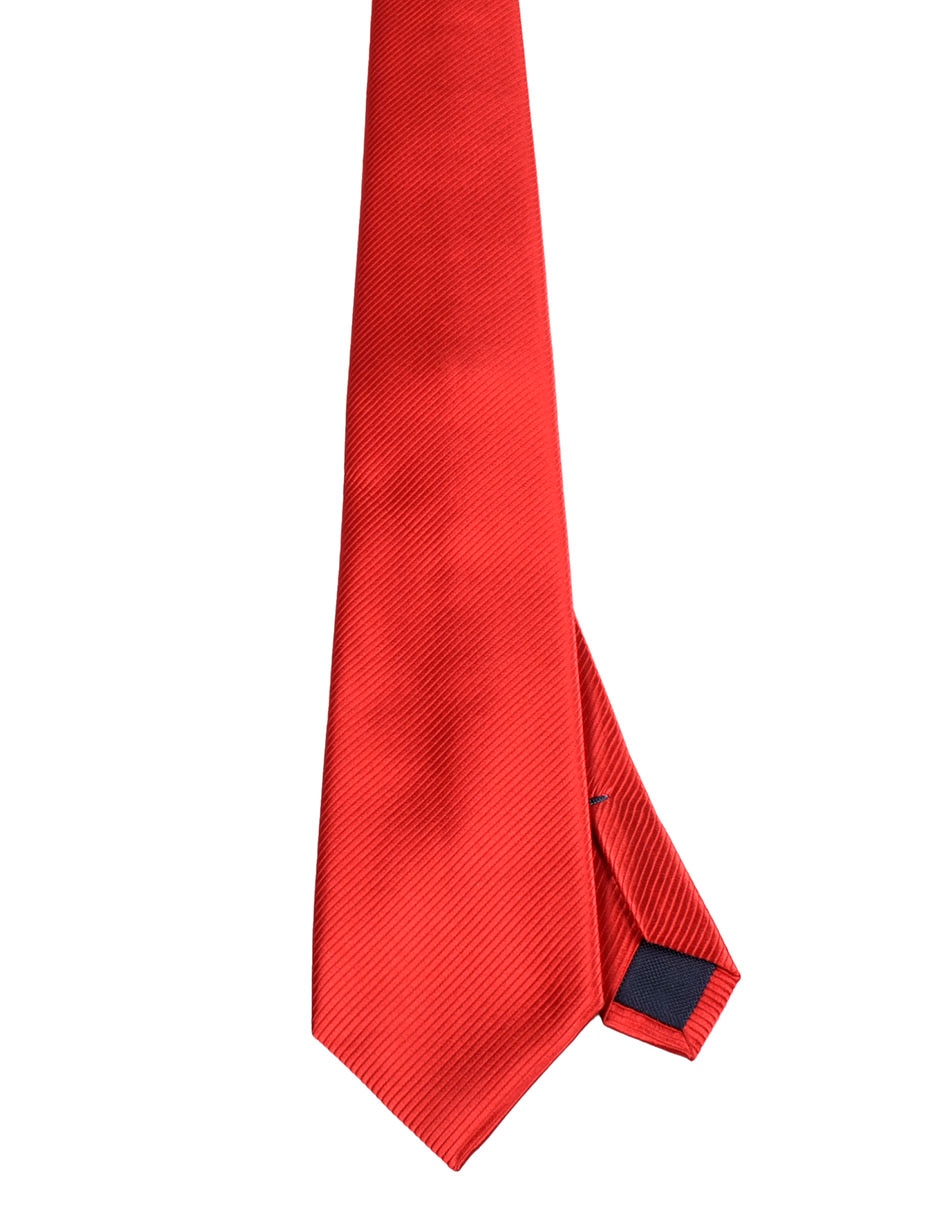 Corbata regular estampado a rayas para hombre