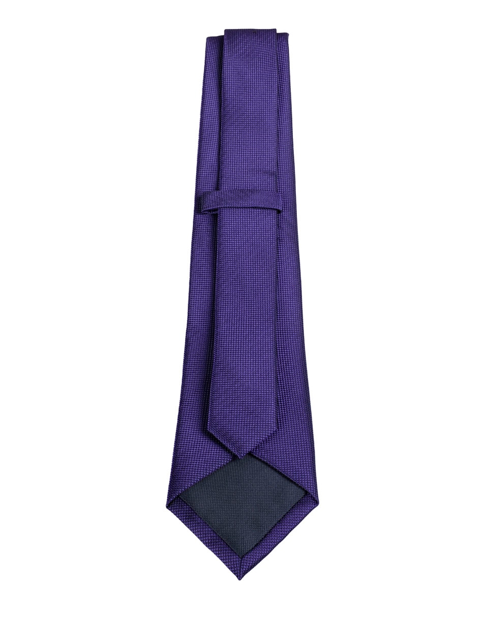 Corbata regular estampado a cuadros para hombre 2