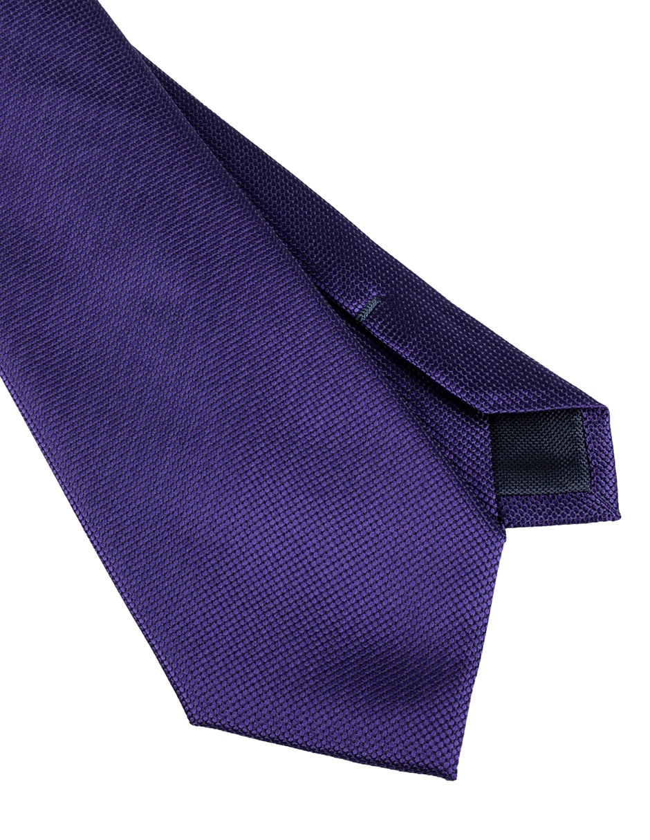 Corbata regular estampado a cuadros para hombre 3